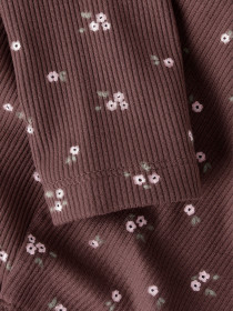 NAME IT Rib Leggings Soho Peppercorn